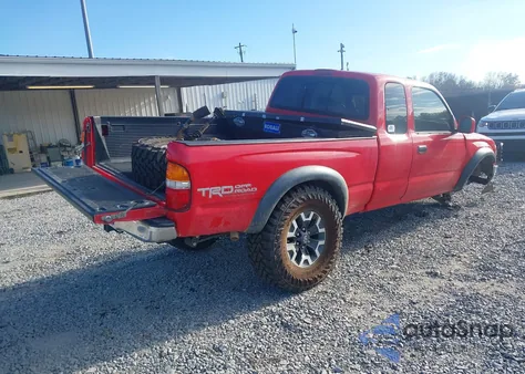 2004 Toyota Tacoma Base V6 from USA, damaged, VIN 5TEWN72N74Z362975